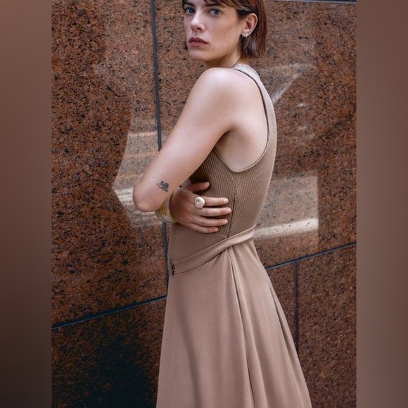 Zara Combined Wrap Jumpsuit - Picture 4 of 11